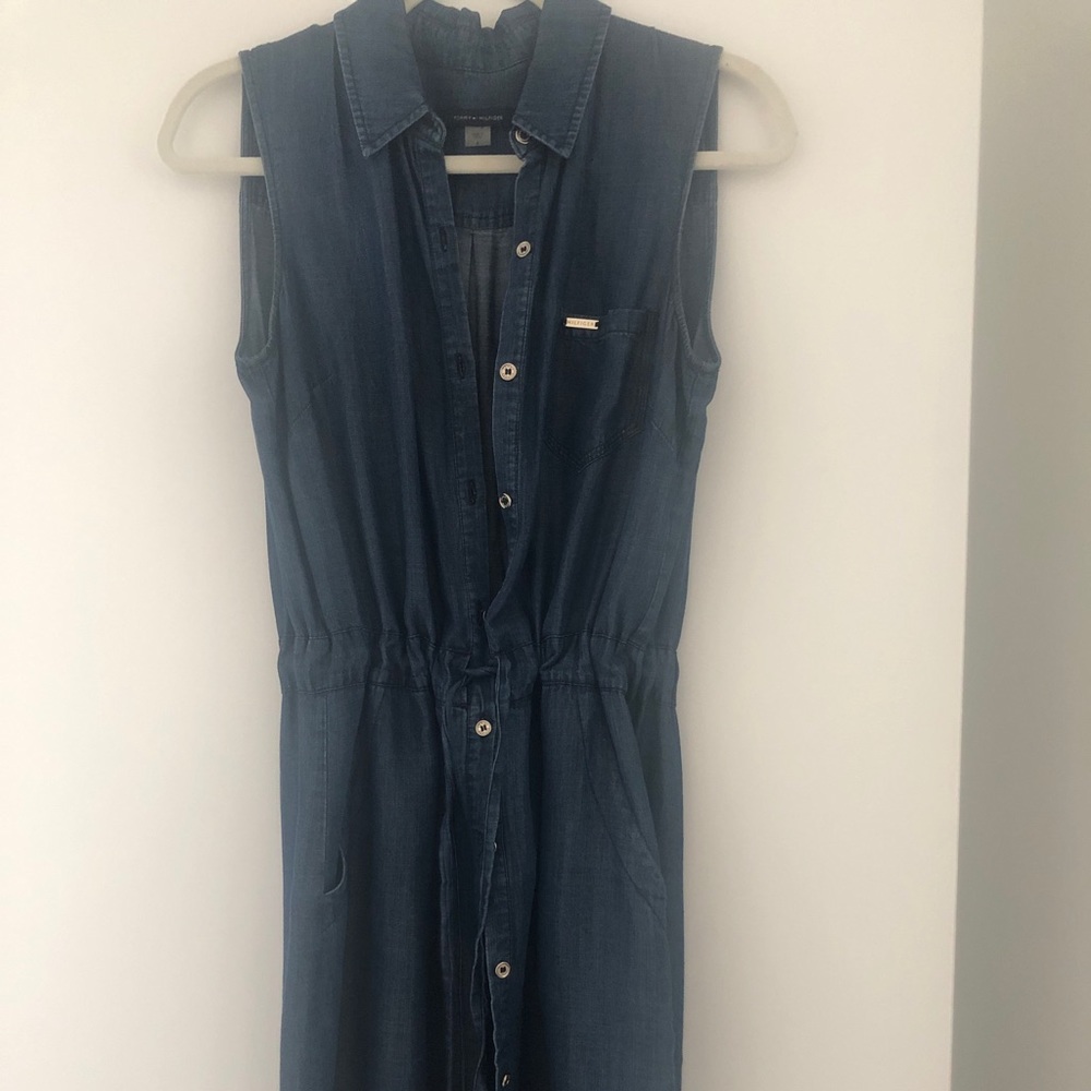 Denim dress